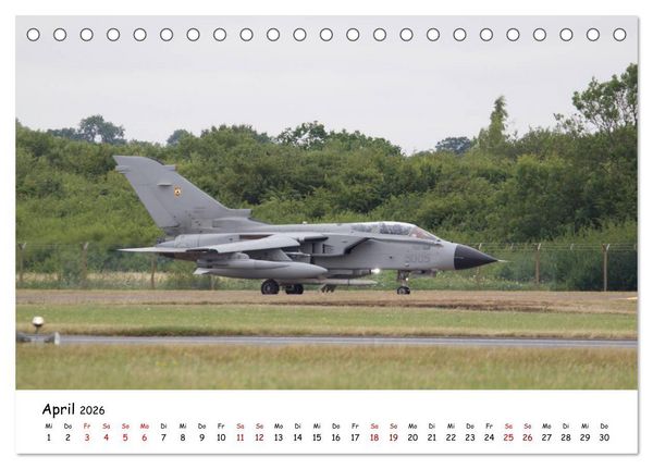 Produktbild: Milit&auml;rjets Panavia Tornado (Tischkalender 2026 DIN A5 quer), CALVENDO Monatskalender
