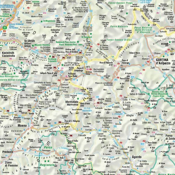 Produktbild: FolyMaps Motorradkarten Italien Nord