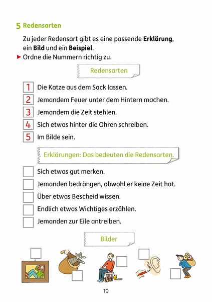 Deutsch 4. Klasse Übungsheft - Besser lesen