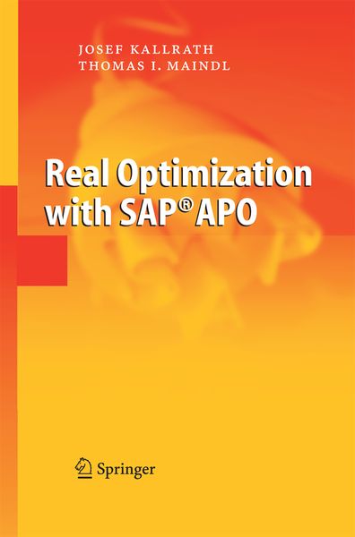 Produktbild: Real Optimization with SAP&reg; APO