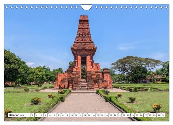 Produktbild: Java, Indonesische Insel im Feuerring (Wandkalender 2026 DIN A4 quer), CALVENDO Monatskalender