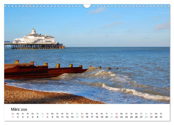 Produktbild: East Sussex (Wandkalender 2026 DIN A3 quer), CALVENDO Monatskalender