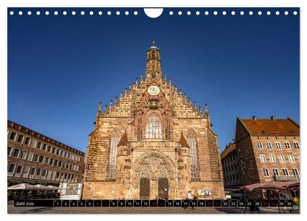 Produktbild: Wunderbares N&uuml;rnberg (Wandkalender 2026 DIN A4 quer), CALVENDO Monatskalender
