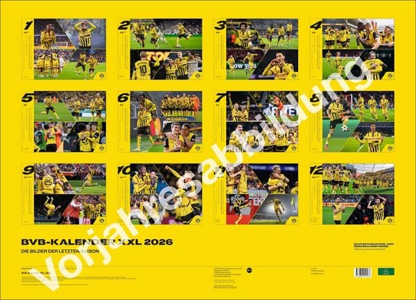 Produktbild: BVB Edition Kalender 2027
