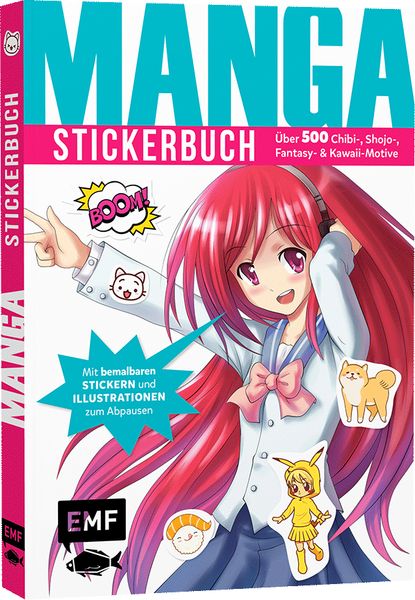 Produktbild: Manga Stickerbuch