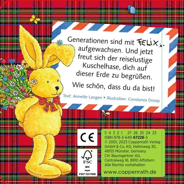 Produktbild: Willkommen, kleines Baby! Dein Felix