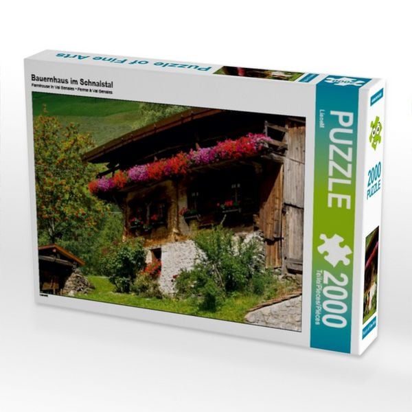 Produktbild: CALVENDO Puzzle Bauernhaus im Schnalstal | 2000 Teile Lege-Gr&ouml;&szlig;e 90x67cm Foto-Puzzle f&uuml;r gl&uuml;ckliche Stunden
