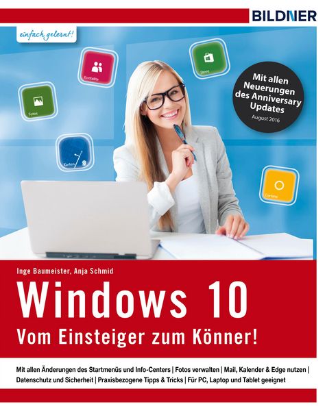 Produktbild: Windows 10 - Vom Einsteiger zum K&ouml;nner