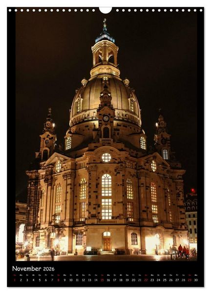 Produktbild: Frauenkirche Dresden (Wandkalender 2026 DIN A3 hoch), CALVENDO Monatskalender