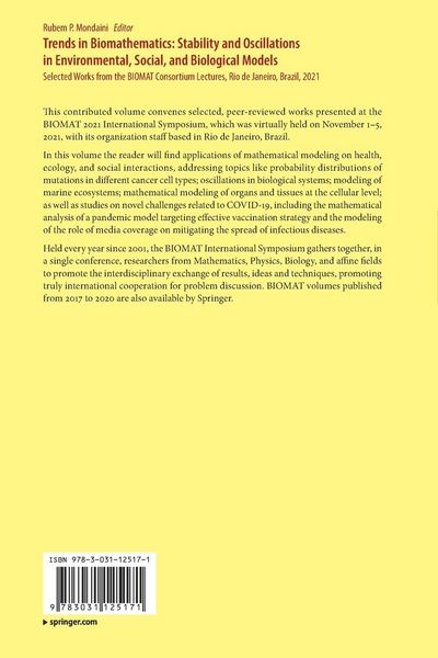 Produktbild: Trends in Biomathematics: Stability and Oscillations in Environmental, Social, and Biological Models