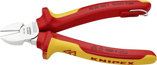 Produktbild: Knipex 70 06 160 T VDE Seitenschneider 160mm