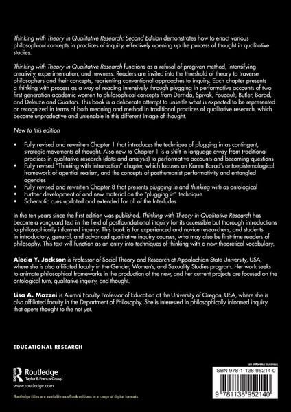 Produktbild: Thinking with Theory in Qualitative Research