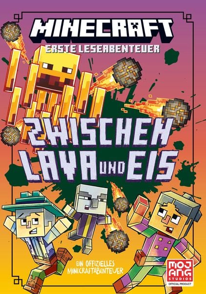 Produktbild: Minecraft Erste Leseabenteuer. Zwischen Lava und Eis