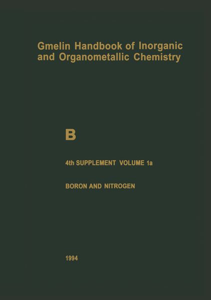 Produktbild: B Boron Compounds