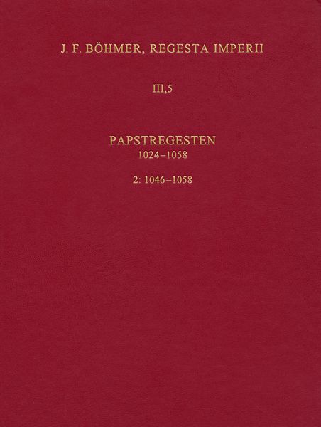 Produktbild: J.F. B&ouml;hmer, Regesta Imperii