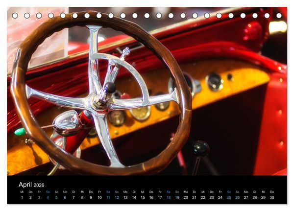 Produktbild: CLASSIC COCKPITS - Funktionale Kunstwerke aus einer anderen Zeit (Tischkalender 2026 DIN A5 quer), CALVENDO Monatskalender