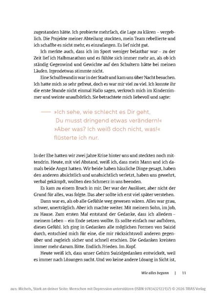 Produktbild: Stark an deiner Seite: Menschen mit Depression unterst&uuml;tzen