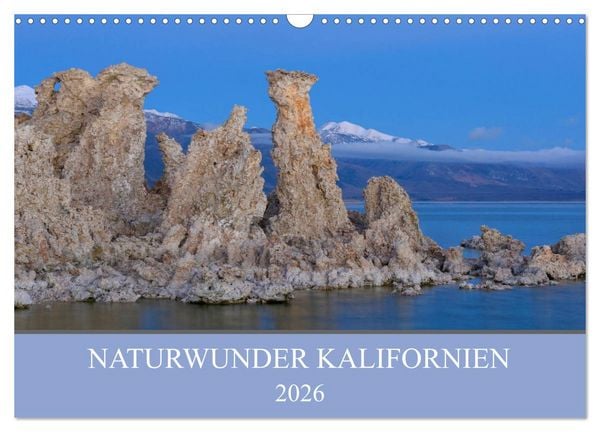 Naturwunder Kalifornien (Wandkalender 2026 DIN A3 quer), CALVENDO Monatskalender
