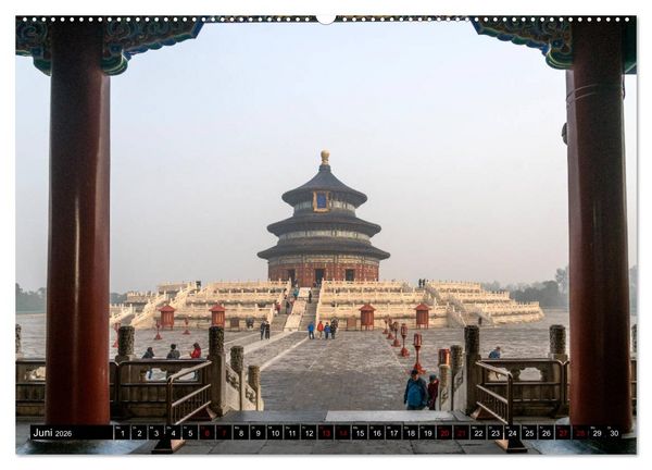 Produktbild: Peking - China (hochwertiger Premium Wandkalender 2026 DIN A2 quer), Kunstdruck in Hochglanz