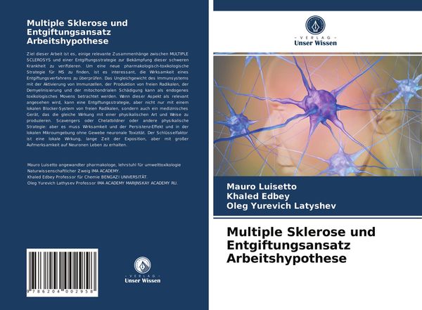 Produktbild: Multiple Sklerose und Entgiftungsansatz Arbeitshypothese