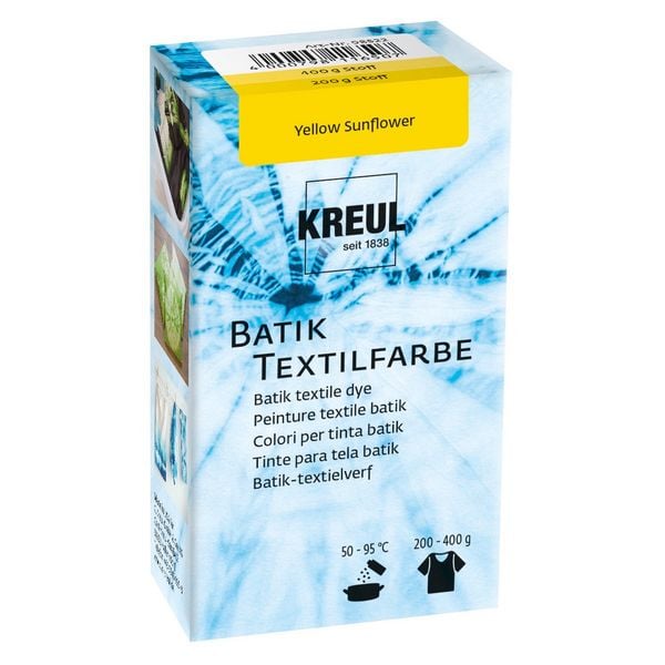 Produktbild: KREUL Batik-Textilfarbe Yellow Sunflower 70 g