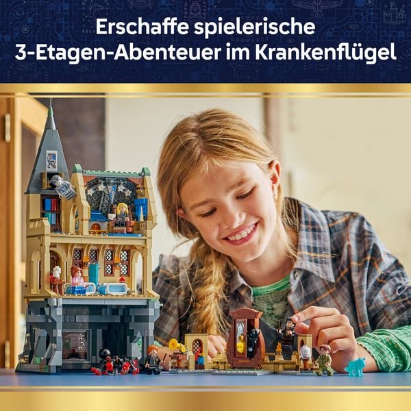 Produktbild: LEGO Harry Potter 76463 Schloss Hogwarts: Krankenfl&uuml;gel, Spielzeug