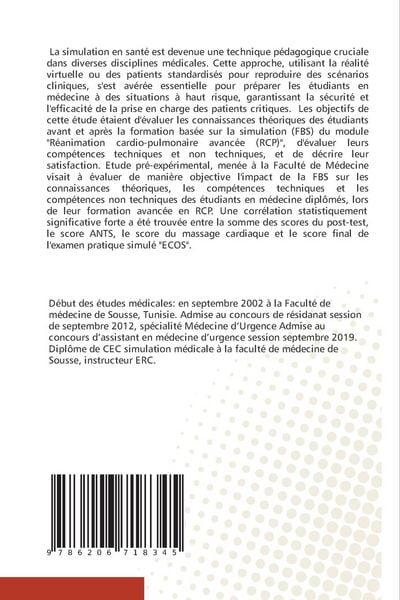 Produktbild: Apprentissage par Simulation &agrave; la Facult&eacute; de M&eacute;decine de Sousse
