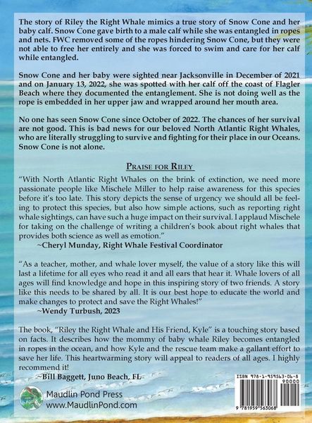 Produktbild: Riley, the Right Whale and His Friend, Kyle