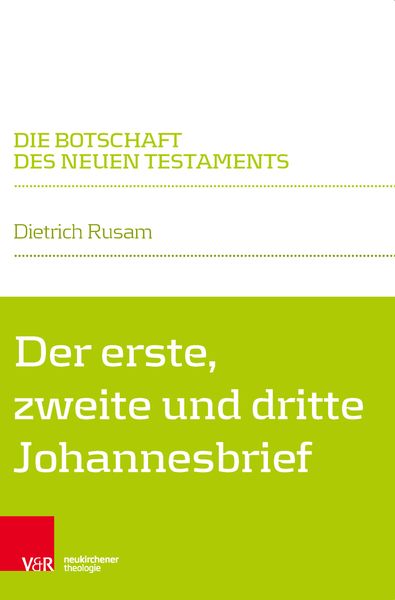 Produktbild: Der erste, zweite und dritte Johannesbrief