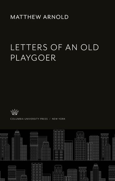 Produktbild: Letters of an Old Playgoer