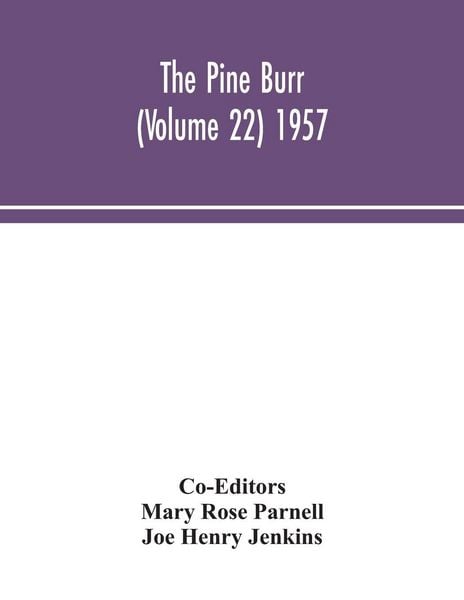 Produktbild: The Pine Burr (Volume 22) 1957