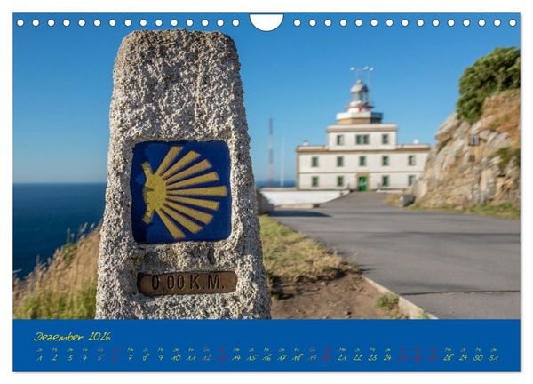 Produktbild: Camino 2026 (Wandkalender 2026 DIN A4 quer), CALVENDO Monatskalender