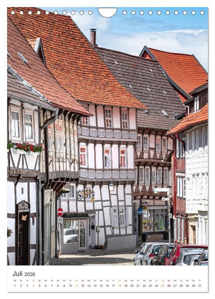 Produktbild: Die Stadt Hornburg (Wandkalender 2026 DIN A4 hoch), CALVENDO Monatskalender