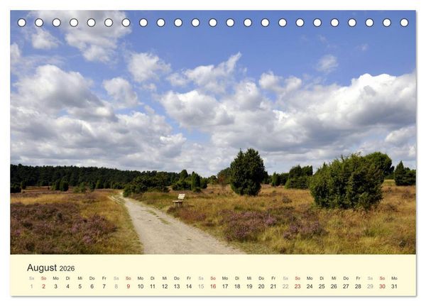 Produktbild: Sch&ouml;ne Landschaften in Deutschland (Tischkalender 2026 DIN A5 quer), CALVENDO Monatskalender