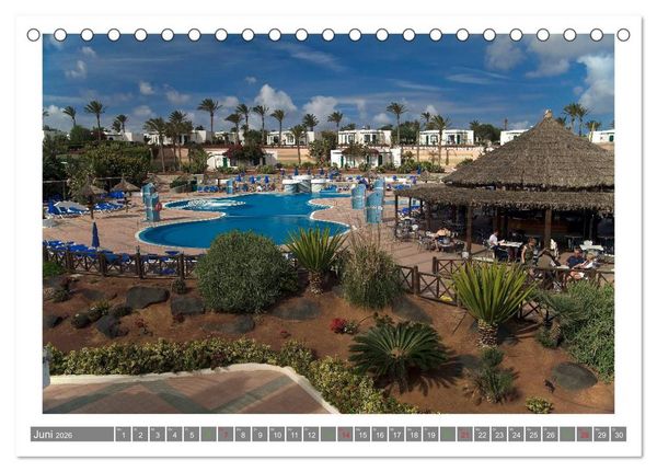 Produktbild: Aus dem Meer geboren - Lanzarote (Tischkalender 2026 DIN A5 quer), CALVENDO Monatskalender