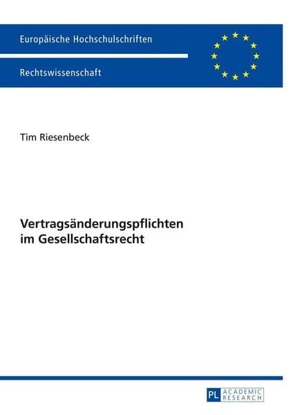 Produktbild: Vertrags&auml;nderungspflichten im Gesellschaftsrecht