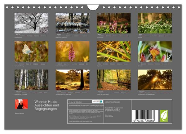 Produktbild: Wahner Heide - Aussichten und Begegnungen (Wandkalender 2026 DIN A4 quer), CALVENDO Monatskalender