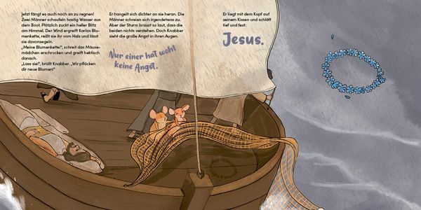 Produktbild: Zwei M&auml;use mit Jesus im Sturm
