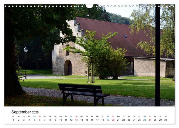 Produktbild: KLOSTER PFORTA (Wandkalender 2026 DIN A3 quer), CALVENDO Monatskalender