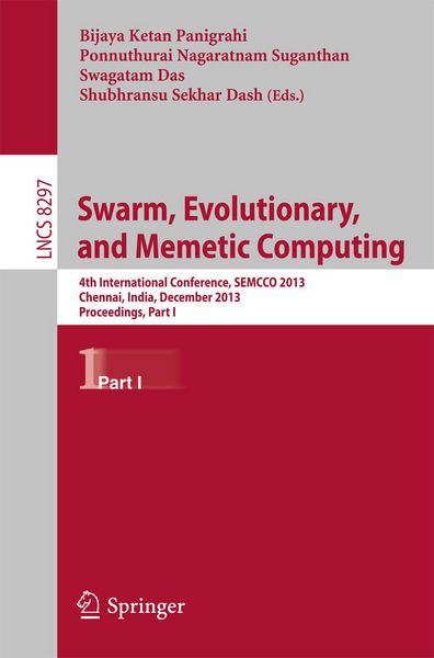 Produktbild: Swarm, Evolutionary, and Memetic Computing