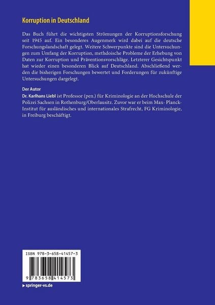 Produktbild: Korruption in Deutschland