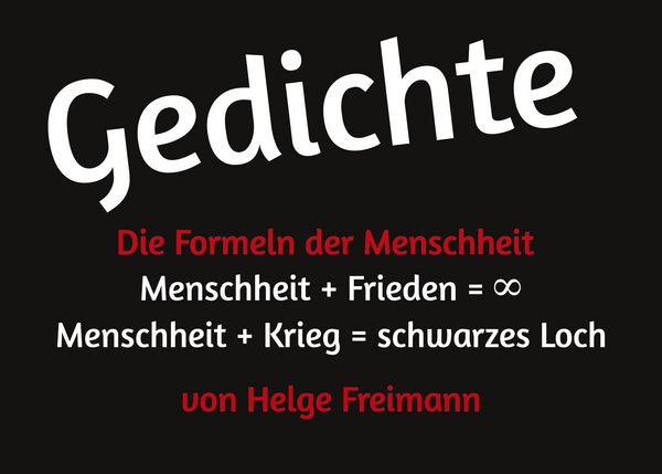 Produktbild: Gedichte von Helge Freimann