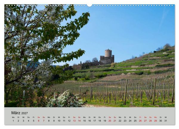 Produktbild: Die Weinsta&szlig;e im Elsass (Wandkalender 2027 DIN A2 quer), CALVENDO Monatskalender