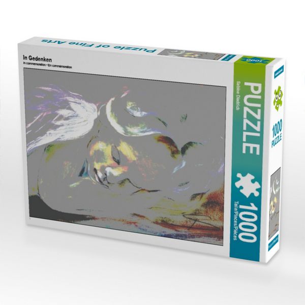 CALVENDO Puzzle In Gedenken | 1000 Teile Lege-Größe 64 × 48 cm Foto-Puzzle für glückliche Stunden