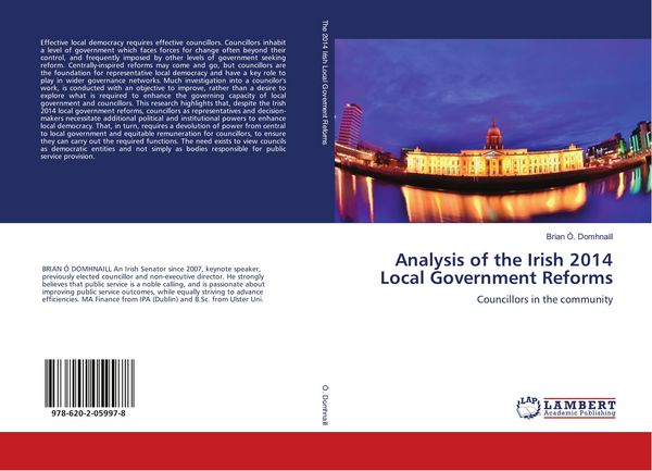 Produktbild: Analysis of the Irish 2014 Local Government Reforms