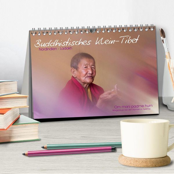 Produktbild: Buddhistisches Klein-Tibet (Tischkalender 2026 DIN A5 quer), CALVENDO Monatskalender