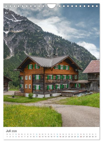 Produktbild: Sommerzauber in den Alpen (Wandkalender 2026 DIN A4 hoch), CALVENDO Monatskalender