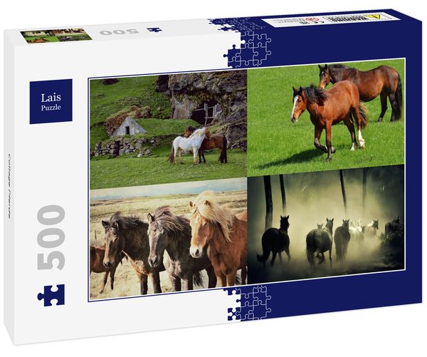 Lais Puzzle Collage Pferde 500 Teile