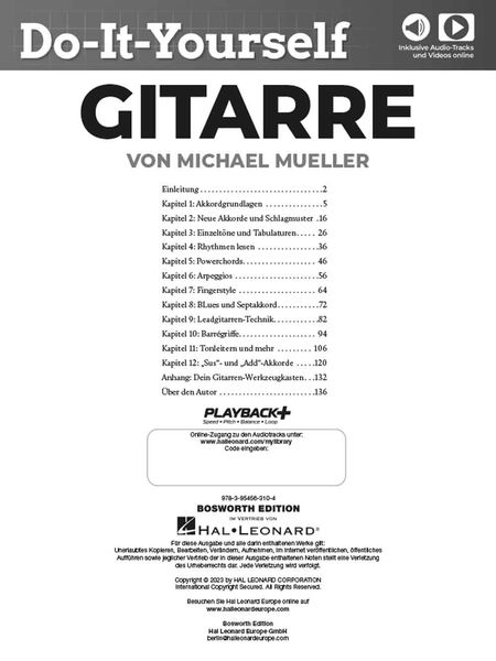Produktbild: DIY Gitarre
