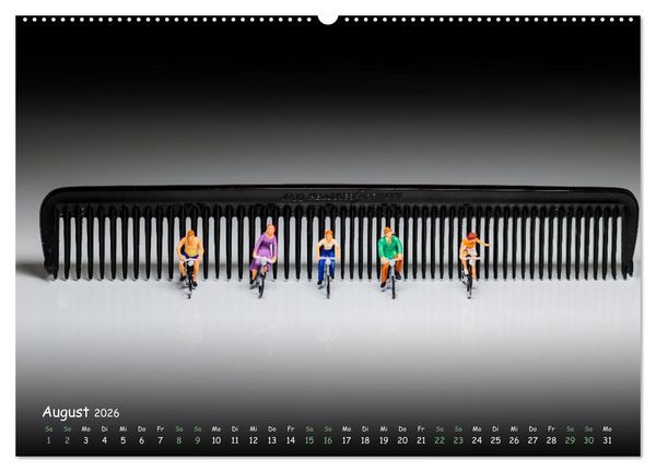 Produktbild: Hair-liche Zeiten (hochwertiger Premium Wandkalender 2026 DIN A2 quer), Kunstdruck in Hochglanz